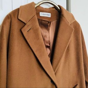 Calvin Klein long Camel 🐪 coat